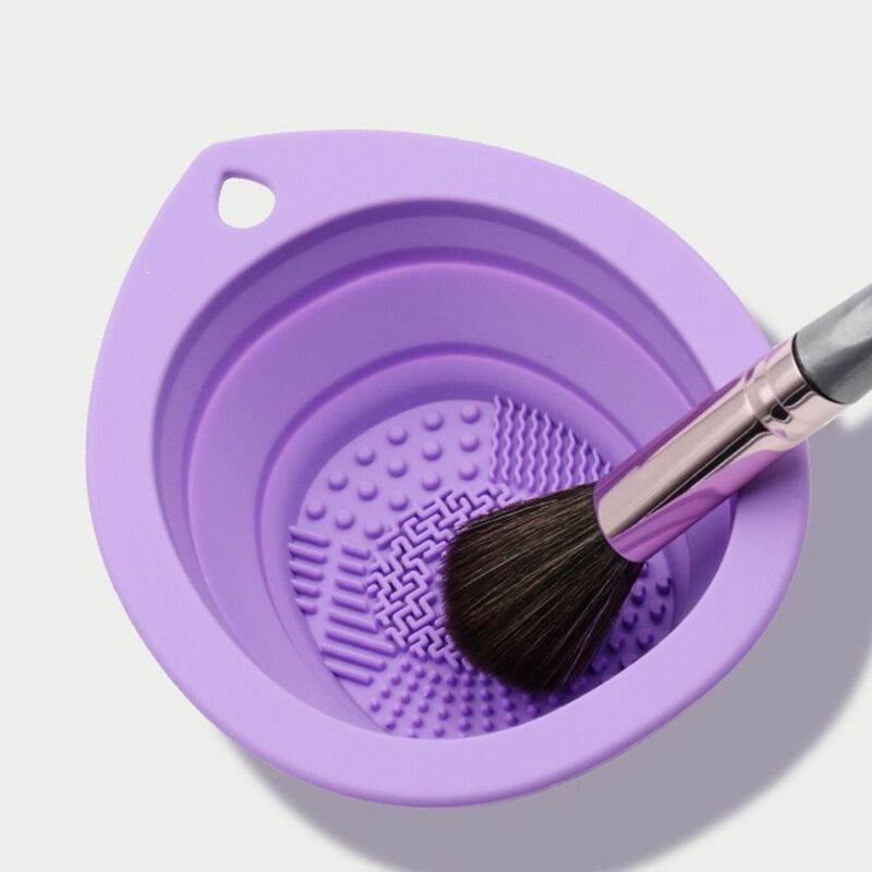 Pennelli per trucco pieghevoli ciotola per la pulizia nuova ciotola per la pulizia del Gel di Silicone multifunzionale strumento per il lavaggio cosmetico delle donne