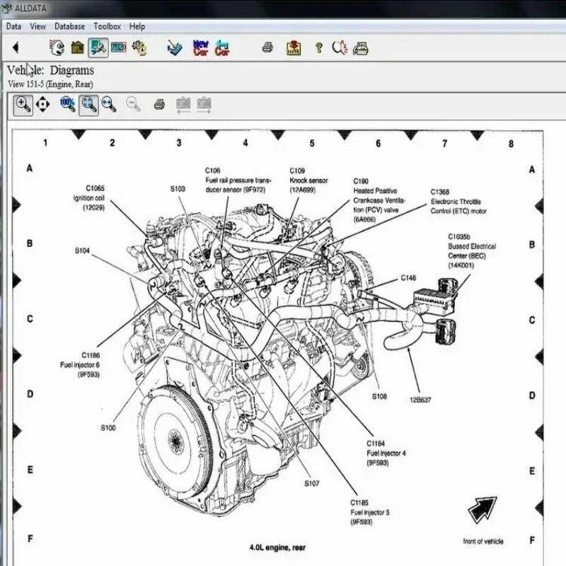Newest alldata 10.53 software auto repair alldata software All data car software with Wiring diagram and unlimited laptop instal
