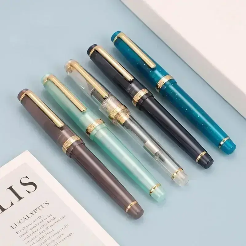 Jinhao 82 wieczne pióro w nowym kolorze luksusowe eleganckie długopisy 0.7/0.5/0.38mm bardzo cienkie stalówki biurowe przybory szkolne