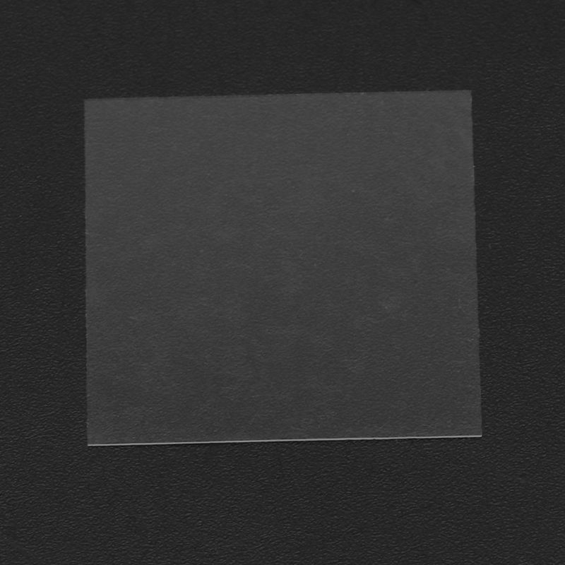 100 buah kaca persegi transparan slide Coverslides untuk mikroskop instrumen optik penutup mikroskop Slip