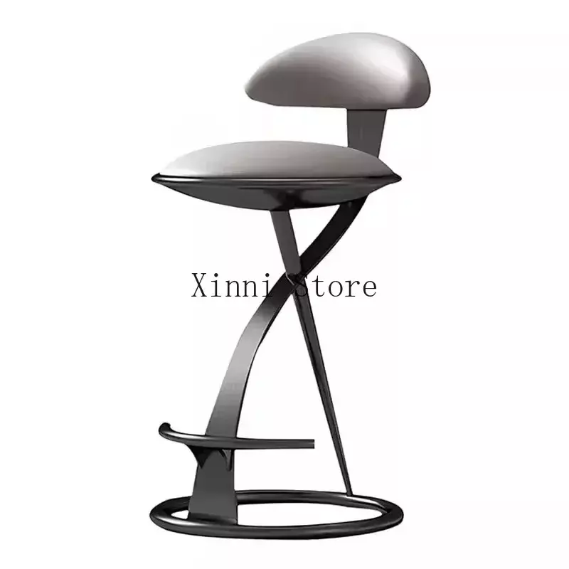 Aço Cozinha Bar Cadeiras, Counter Top, Ilha Metal, cadeiras de mesa de luxo, Nordic Modern Chaise, Haute Outdoor Furniture, YN50BC