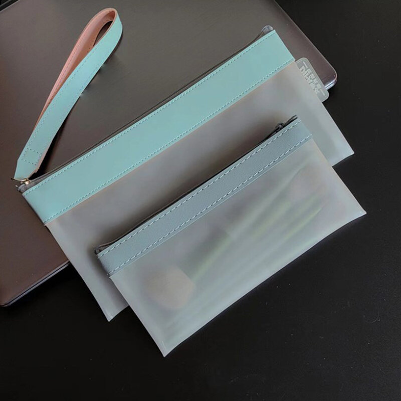 Makeup Pouch Lipstick Makeup Brush Storage Bags Student TUP Zipper Bag Pencil Case Ins Travel Cosmetic Organizer