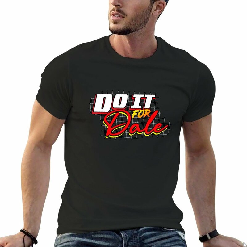Camisetas gráficas de anime masculinas, nova camiseta para treino, faça isso por Dale, sublime