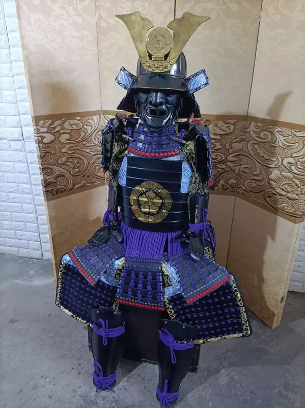 Cosplay Samurai Armadura do Filme Japonês, Oda Nobunaga, Armadura Real Mão, Custos De Desempenho De Palco