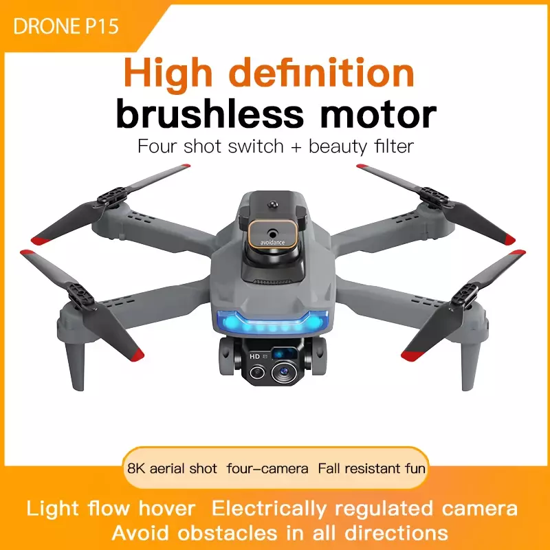 Xiaomi P15 GPS Drone Professional 8K HD Camera Brushless Intelligent Obstacle Avoidance Automatic Return Foldable Quadcopter