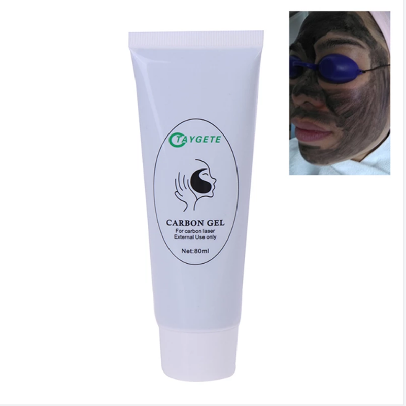 Crema facial hidratante para limpieza profunda, Gel de carbono para rejuvenecimiento de la piel con láser, blanqueamiento de la piel, masaje de la piel