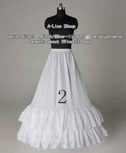12 estilos de casamento nupcial deslizamentos A linha trem Petticoat Hoop saia curta Crinoline preto Petticoat vestido para Waltz