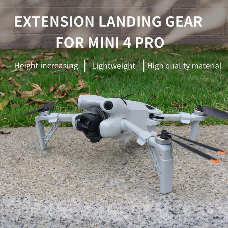 Landing Gear for Drone, Extensor de câmera aérea, Tripé Shuttle, Suporte de proteção contra queda, Suporte para DJI MINI 4 PRO K0H2