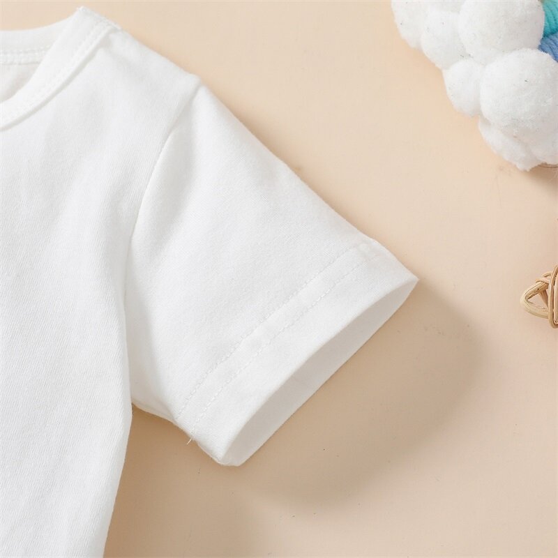 2023-03-02 Lioraitiin Детский костюм для девочек, рубашка с коротким рукавом, круглым вырезом, кисточками + короткие брюки + повязка на голову
