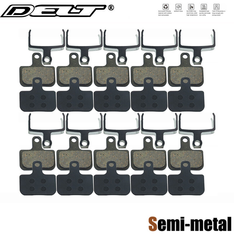 10 para rowerowy hamulec tarczowy klocki dla SRAM AVID DB1 DB3 DB5 poziom części pół-metalowe MTB Mountain E-BIKE akcesoria
