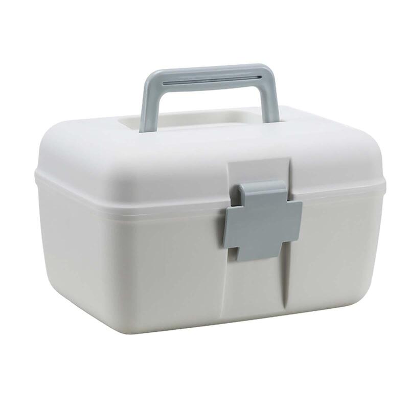 Erste-Hilfe-Trage tasche Medizin Aufbewahrung sbox Behälter mehr schicht iger Organizer-Behälter zum Nähen von Haushalts notfall Familien wandern