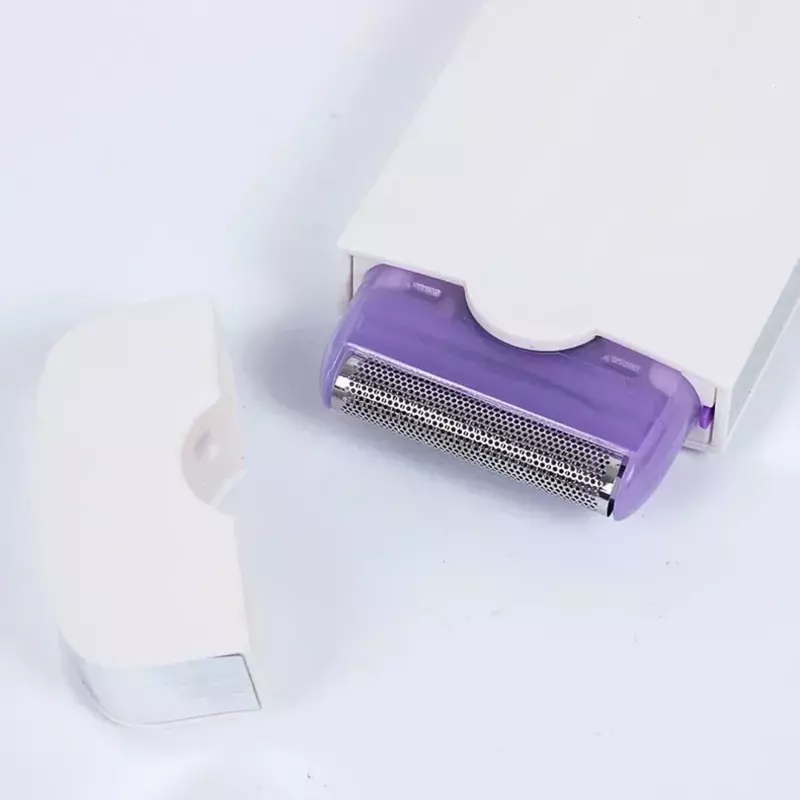 Mini Depilator elétrico recarregável, toque do revestimento, Depilator facial indolor do corpo