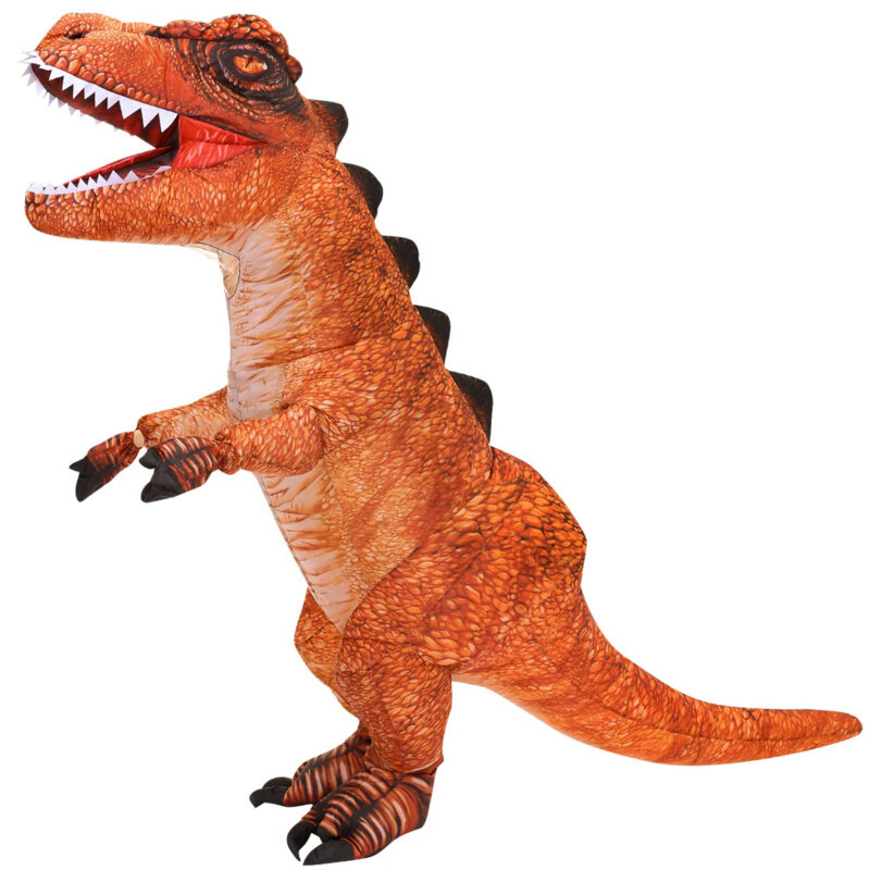 Nowa maskotka T-Rex dinozaur nadmuchiwane kostiumy kostium Cosplay na Halloween Purim dla dorosłych Anime Party do odgrywania ról rekwizyt Disfraz