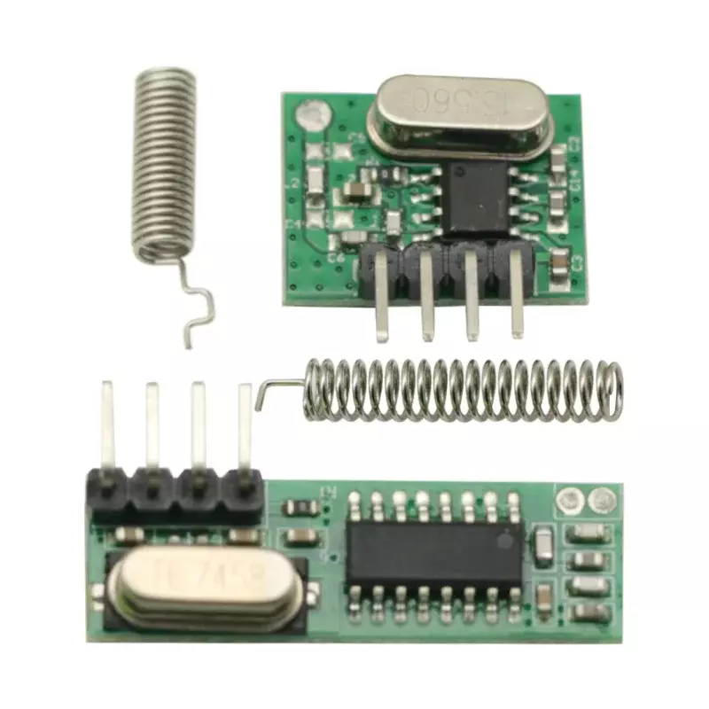 1 buah Remote kontrol 433 Mhz RF penerima dan modul pemancar 433 Mhz untuk papan modul Arduino