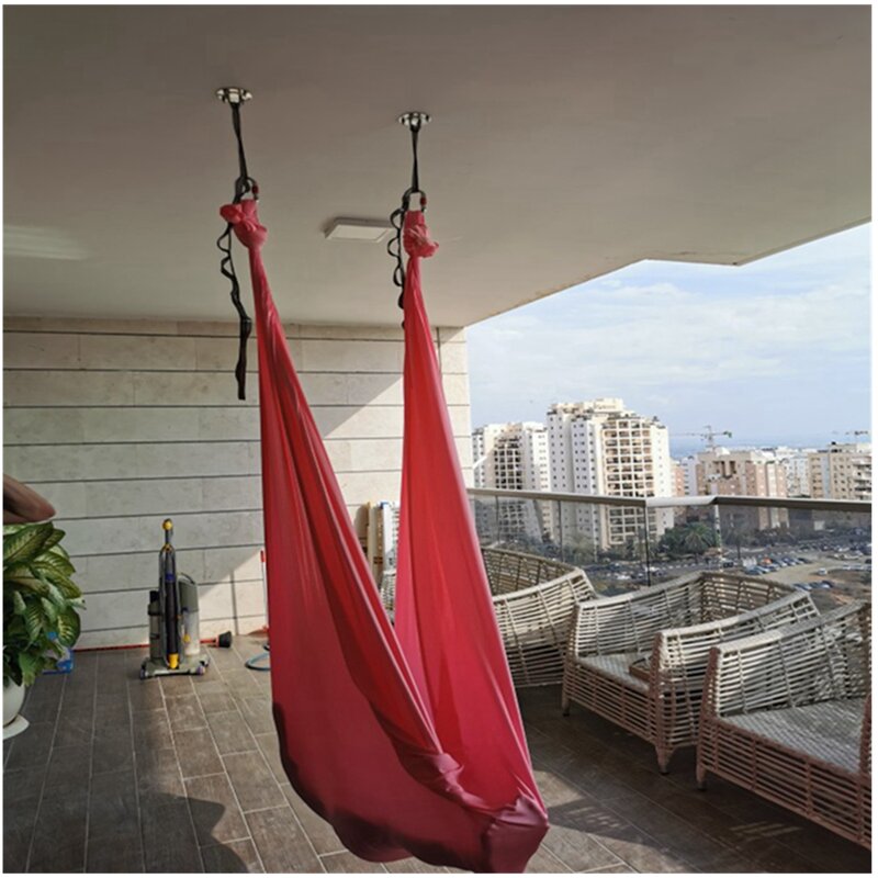 Crochet de Suspension en acier inoxydable 304, crochet de plafond pour hamac, pour entraînement en gymnastique, Yoga aérien, balançoire sexuelle