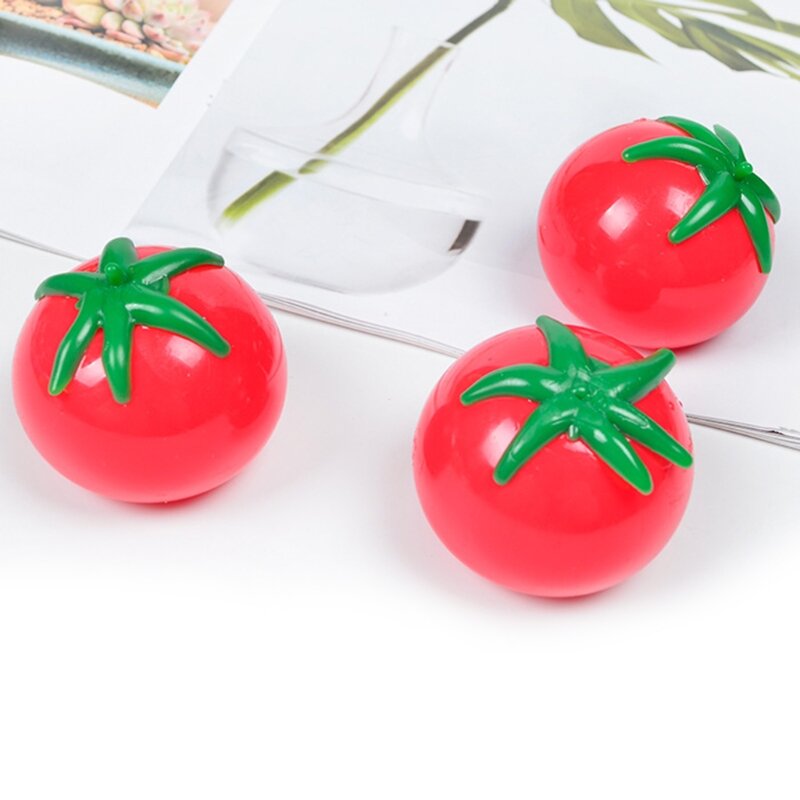 Espremer bolas tomate tomate crianças brinquedos autismo alívio do estresse brinquedos para foco educa dropship