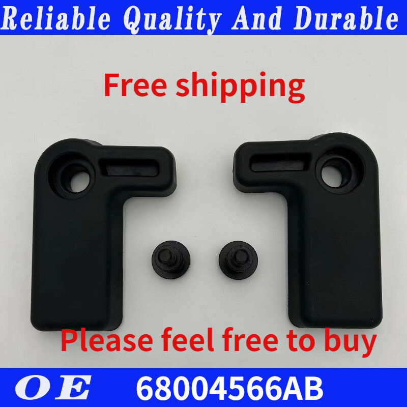 A pair Hardtop Panel Lever Black For Jeep Wrangler 2007-2017 68004567AB 68004566AB