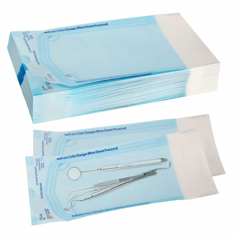 10/20PCS Disposable Self-sealing Sterilization Pouches Bag 5 Sizes Tattoo Art Accessories Supplies Self-adhesive Clean Bags