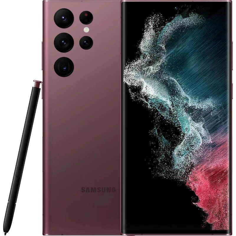 Samsung-teléfono inteligente Galaxy S22/23 Ultra, smartphone desbloqueado con pantalla de 128 pulgadas, 8GB/12GB de RAM, 1SIM + 1eSIM U/U1, 256/512GB de ROM, Snapdragon 8 Gen Octa Core, 5G