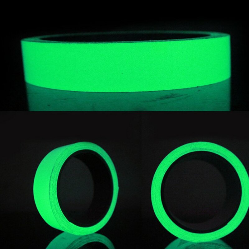Luminous Tape Self-adhesive Warning Tape Night Vision Glow In Dark Safety Security Home Decoration Tapes Drop Shipping New 2024