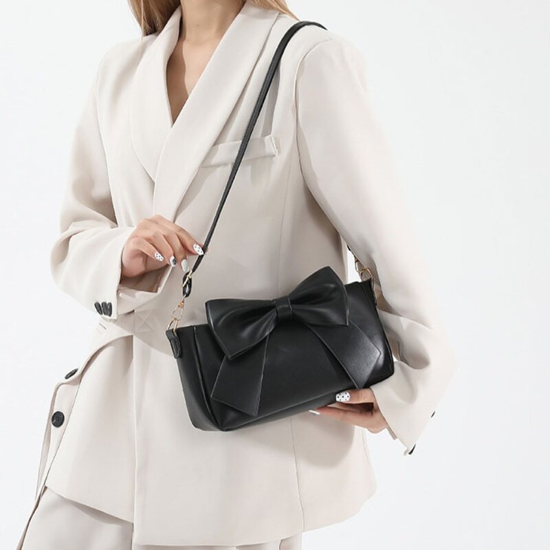 Модная сумка на плечо 2024, вместительная Повседневная Сумочка в стиле ретро, привлекательная сумка-мешок