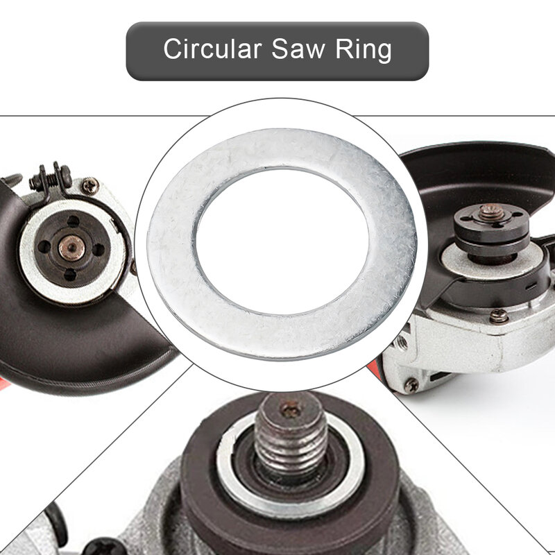 16/20/22/25.4/30/32MM Circular Saw Blade Ring Reducing Rings Conversion Ring Cutting Disc Woodworking Tools Cutting Washer Adapt
