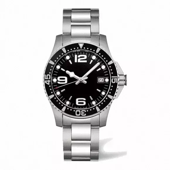 Luksusowy nowy zegarek męskie Concas nurkowanie automatyczne mechaniczny czarny niebieskie ceramiczne zegarki sportowe