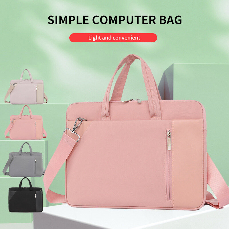 Laptop Bag Travel Business Briefcase,Water-Repellent Shoulder Messenger Bag,Large Computer Bag for Men and Women Work Office