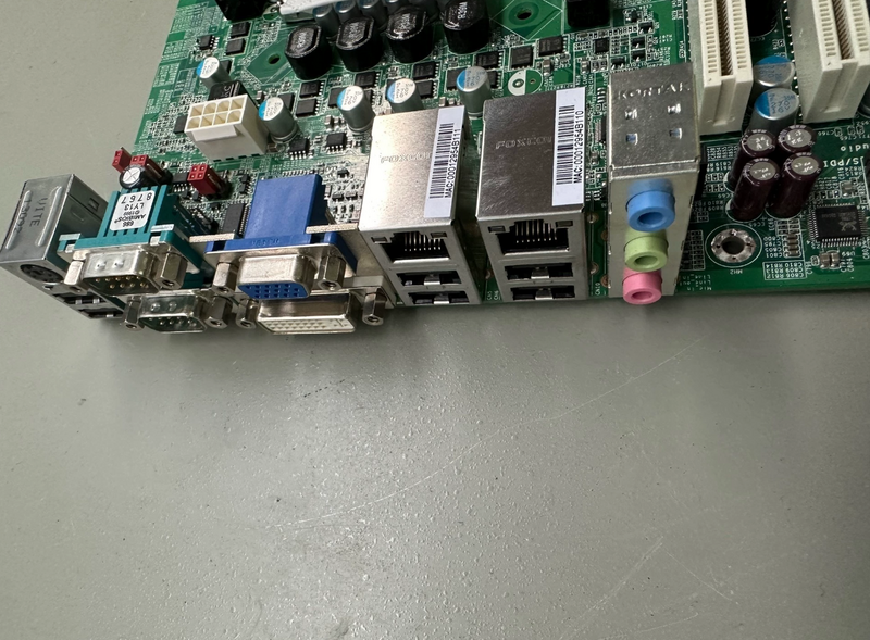 Motherboard peralatan komputer industri DFI SB601, 7 Slot PCI