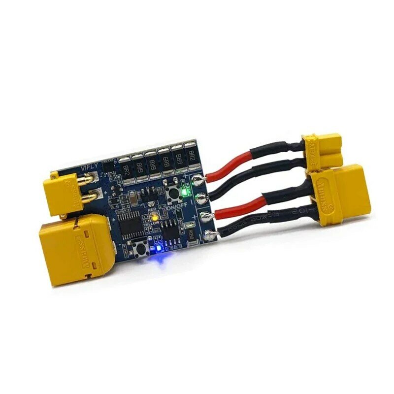 Vifly-smartスモークストッパー電源ボタンスイッチ、ショート回路オーバーを防ぐための短い低音v2を備えた電子ヒューズ