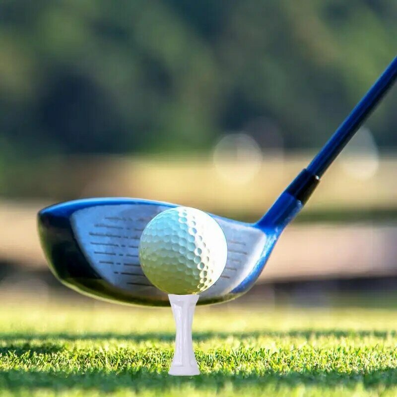 Portátil Colorido Golf Tees Set, Tees De Prática De Golfe, Acessórios De Golfe, Melhora Golf Training Helps, 10Pcs