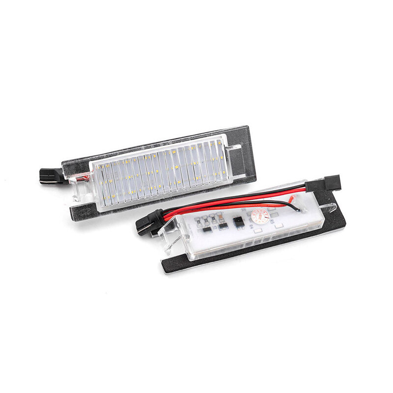 Lámpara LED impermeable para matrícula, luz blanca de 12V para Jeep Renegade 2015, 2016, 2017, 2018, 2019, 2020, 2021