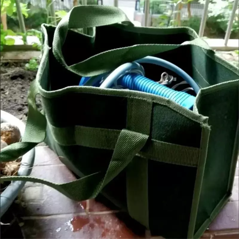 Ferramenta de lona portátil saco para eletricista, simples bolsa móvel, armazenamento de ferramentas de alta resistência, Home Garden Organizer, Novo, 2024