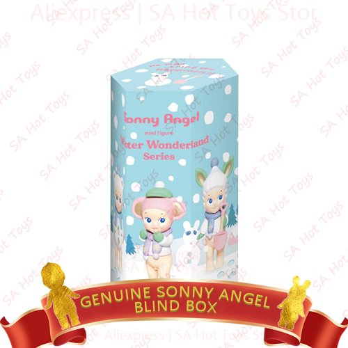 Sonny Angel pudełko z niespodzianką oryginalna dekoracja na lalki z kreskówek ekranie Boże Narodzenie prezent urodzinowy tajemnicza niespodzianka słodkie przedmioty kolekcjonerskie