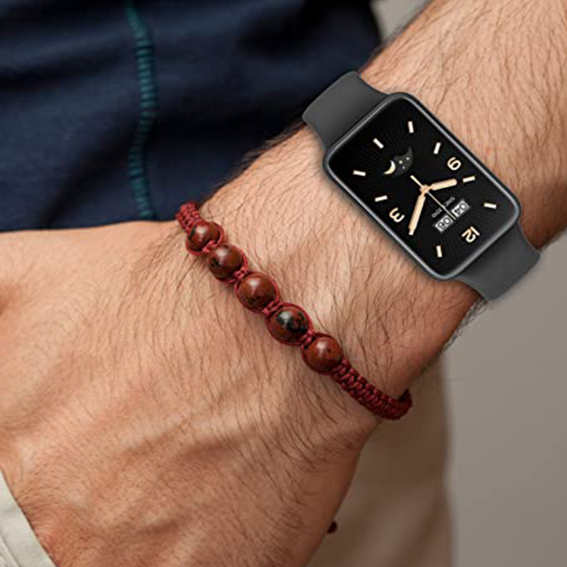 Correa de reloj para Xiaomi Mi Band 7 Pro, pulsera de silicona líquida, accesorios para reloj inteligente