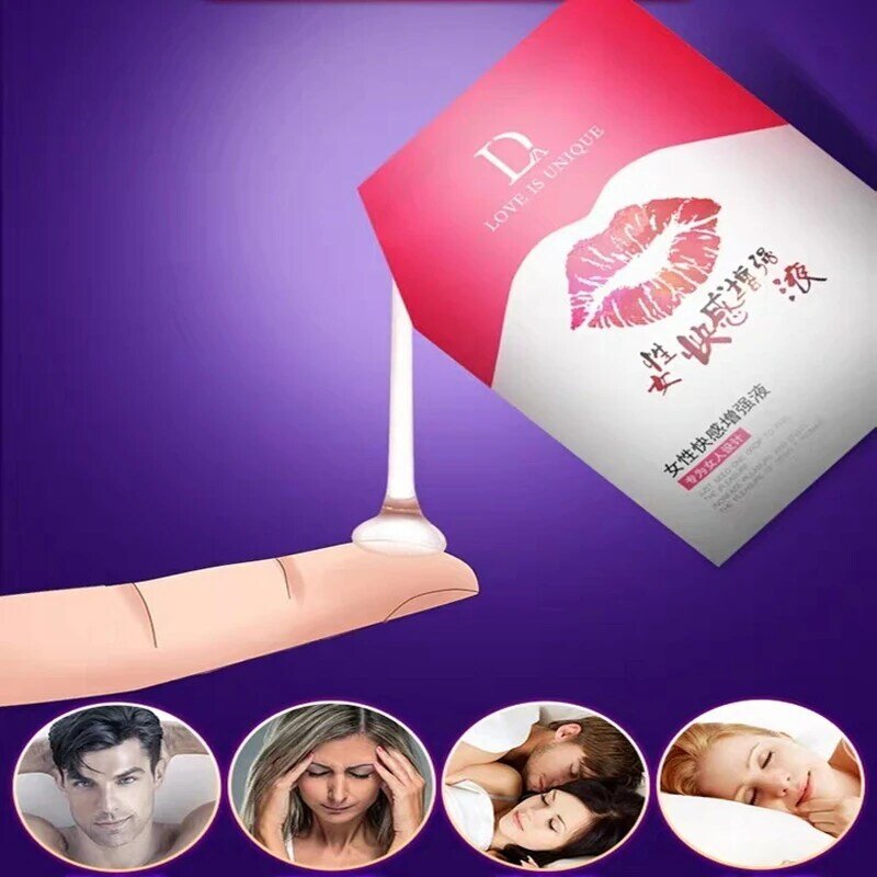 Gel lubrificante para mulheres Orgasmo, brinquedo sexual, óleo lubrificante íntimo, potenciador da libido, produtos para adultos, rápido, orgasmo, 10pcs