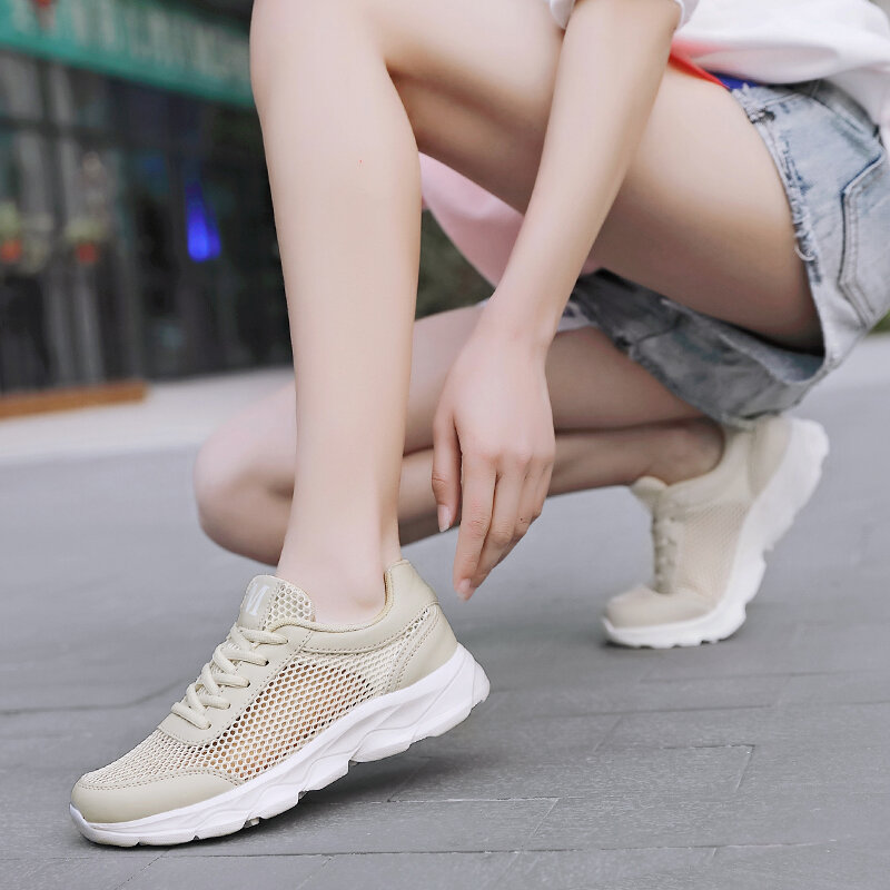 Luksusowe sportowe buty do biegania dla kobiet wygodne dziewczęce adidasy sportowe do ćwiczeń Fitness wiosenne damskie Jogging