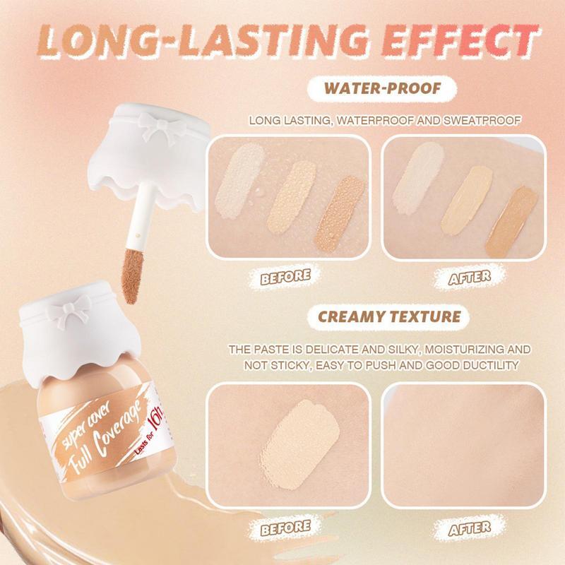Concealer Liquid Foundation Face Makeup  Brightening Cream Cover Acne Anti Dark Circles Modify Corrector Skin Contour Concealer