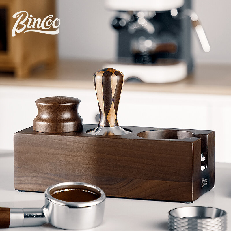 Bincoo Coffee Tamper Holder,Support Base,Espresso Machine Accessories Espresso Tamper Mat Station for Barista Coffee Maker