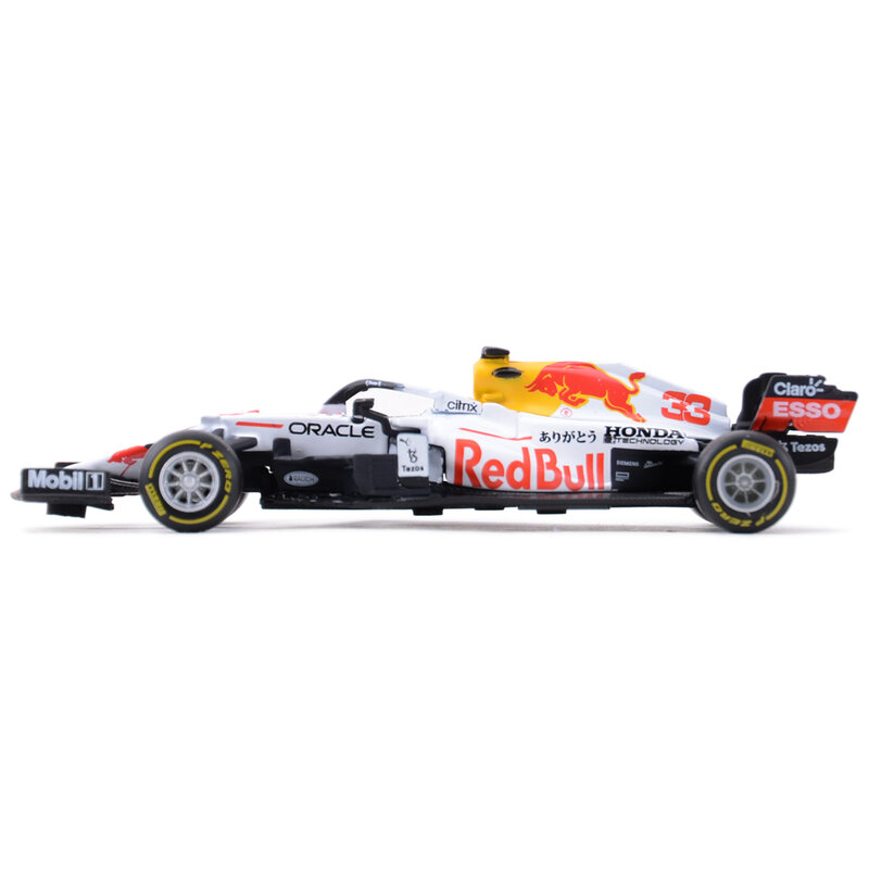 Bburago-Coche de fórmula F1 de Turquía, juguete de modelos coleccionables de vehículos fundidos a presión estáticos, 1:43, RedBull 2022, RB18, RB16B, #33