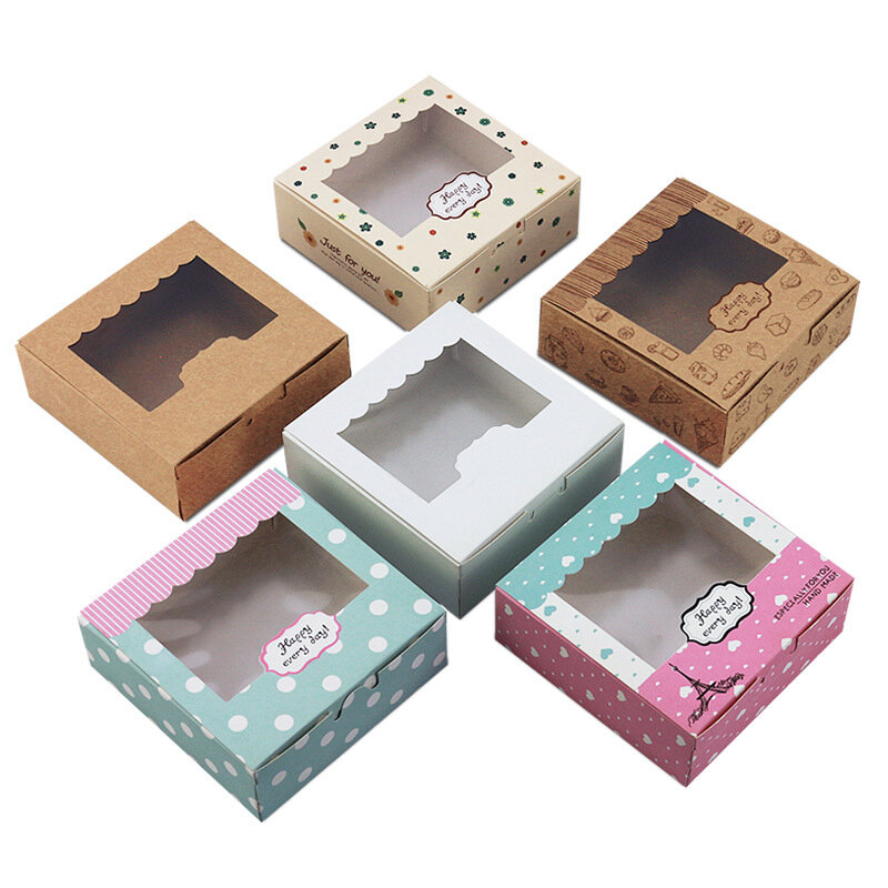 Produk disesuaikan buatan Tiongkok kotak kue dengan kotak kemasan kue papan dan kotak bunga untuk dijual
