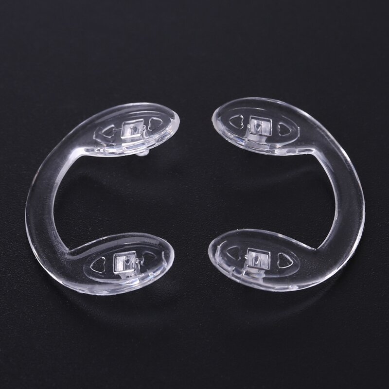 2Pcs/Lot Silicone Conjoined Eyeglass Soft Nose Pads For Kids Children