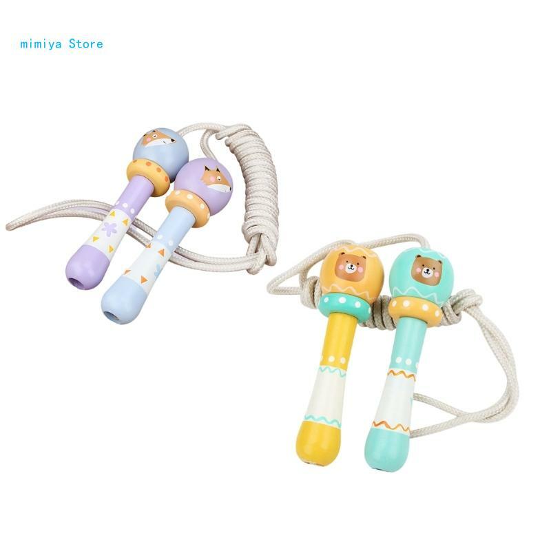 pipi Childrens Skipping Rope, Adjusted Skipping Rope for Childrens with Handle