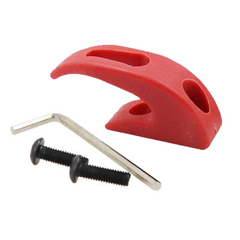 Kait kait skuter merah papan skate putih dengan sekrup dengan kunci pas Aksesori barang olahraga