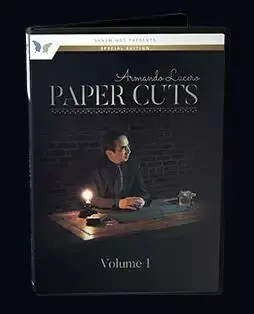 Paper Cuts by Armando Lucero Vol 1-4 Magic tricks