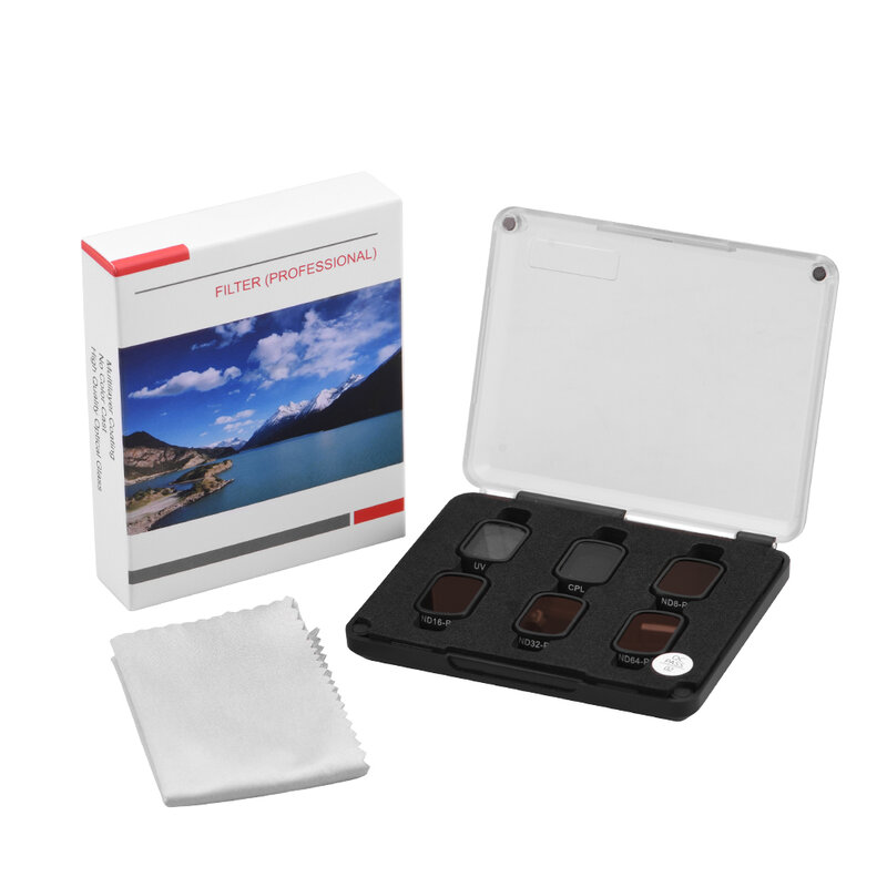 BRDRC filtros de lente UV CPL ND8 para DJI MINI 3 PRO Drone, juego de filtros de densidad neutra para DJI MINI 3, accesorio de vidrio óptico