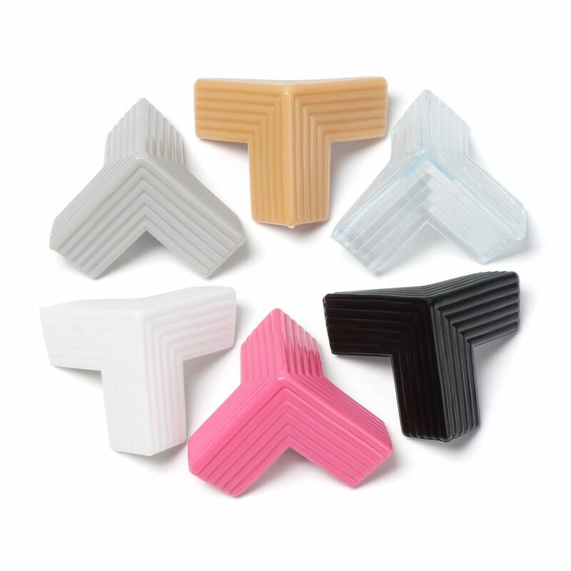 4PCS Soft Baby Safety Kids Security Edge Protection Anticollision Strip Corner Guards Table Corner Protector
