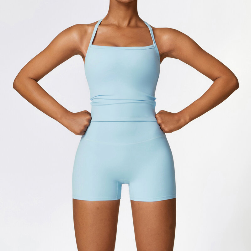 2PCS Seamless Yoga Set Women Workout Set Sportswear Gym Clothing Fitness Long Sleeve Crop Top High Waist Leggings Sports Suits
