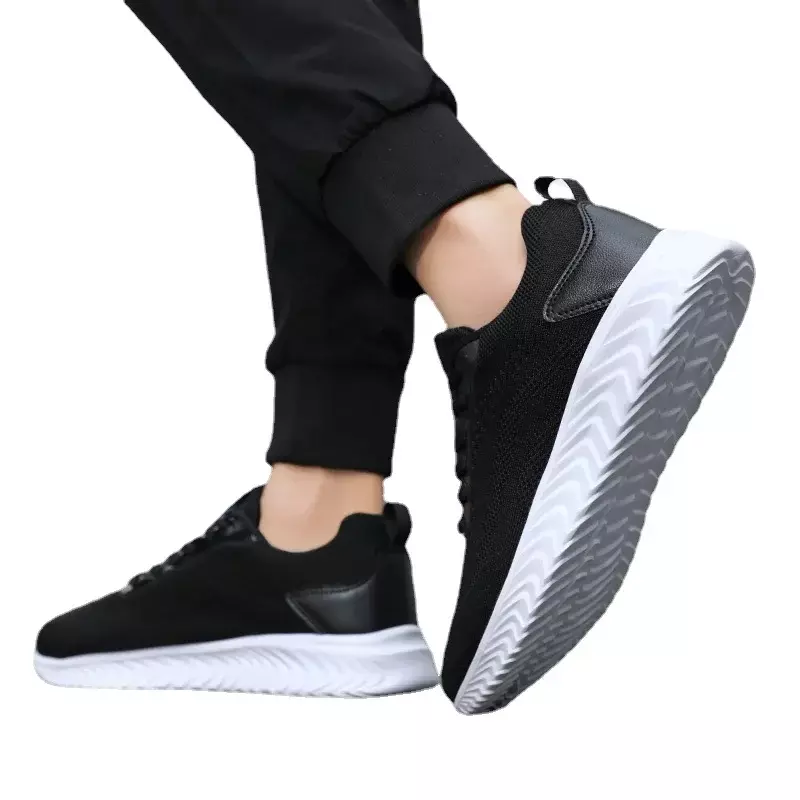 2023 High Quality Shoes for Man Cross-tied Men's Vulcanize Shoes Hot Sale Round Head High Quality Casual Breathable Sneakers
