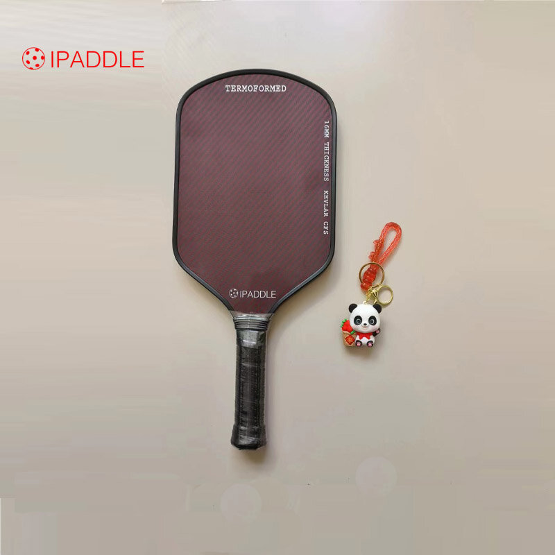 Palas de Kevlar de pickleball, raqueta de pickleball de termoformado de superficie 3K para jugador profesional, nuevas
